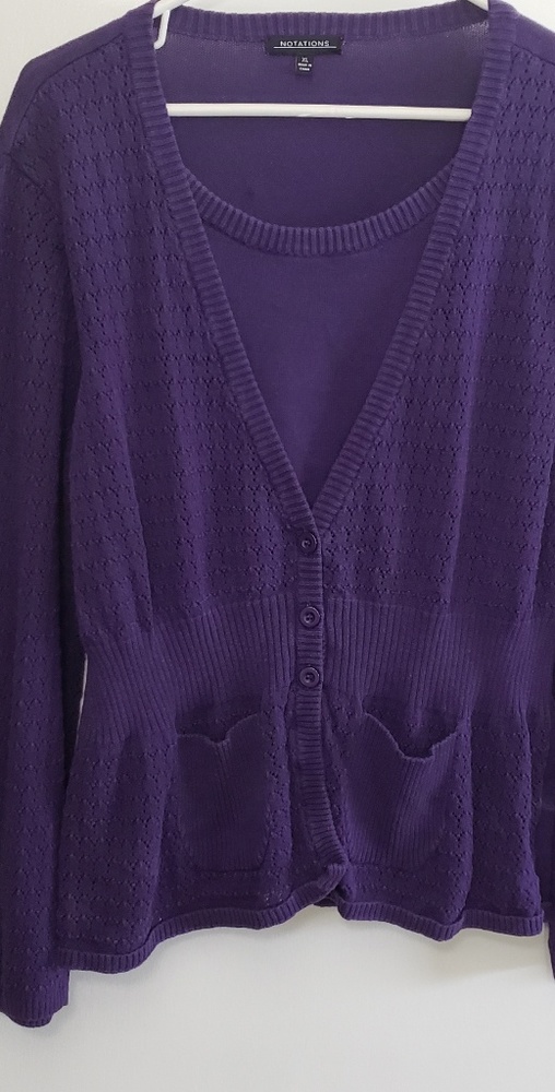 Short sleeve button up sweater